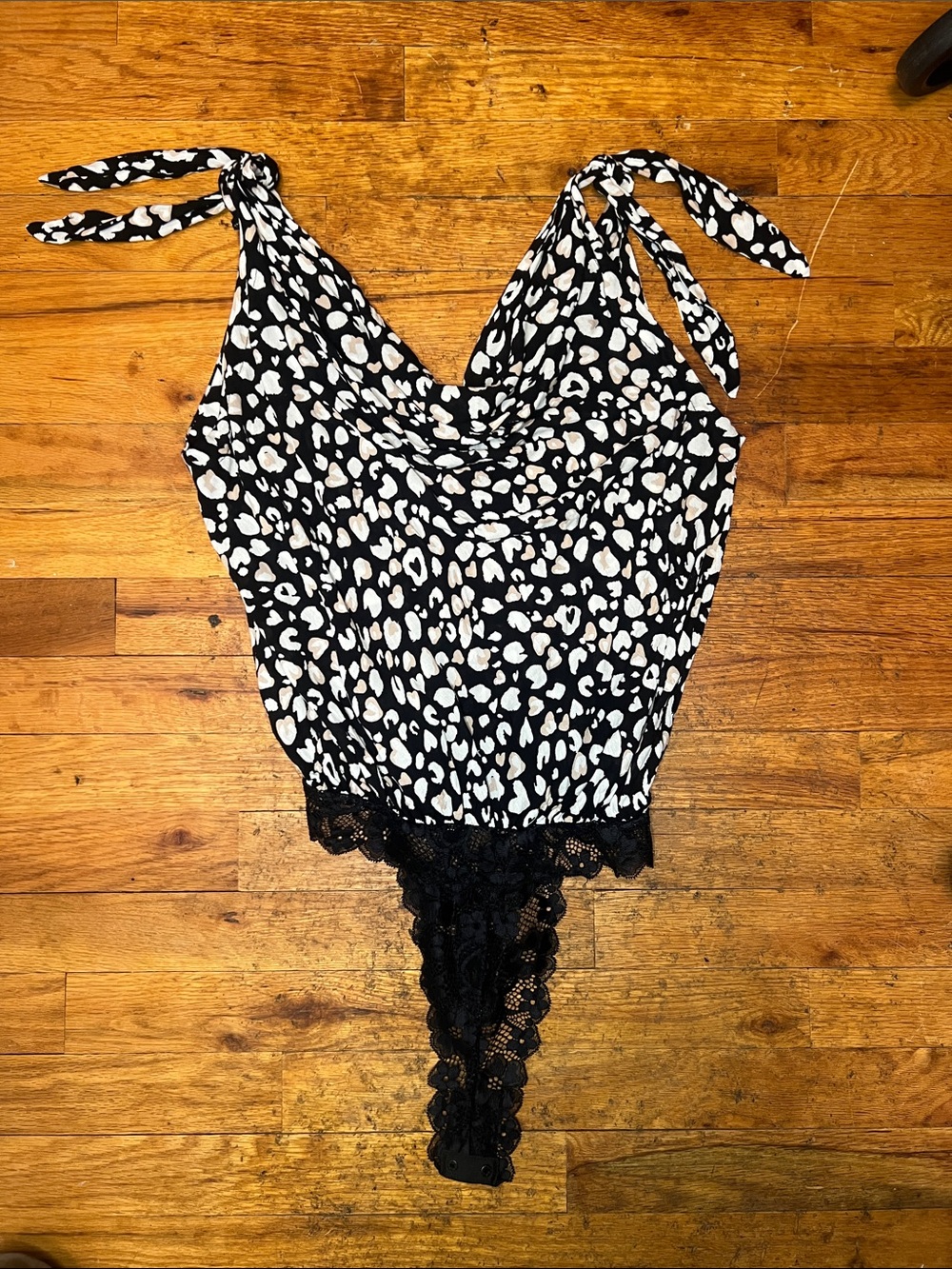 Topshop | Leopard Print Bodysuit